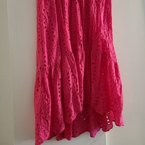 Hot Pink Banana Republic Long Skirt (Donated Mar 2024)